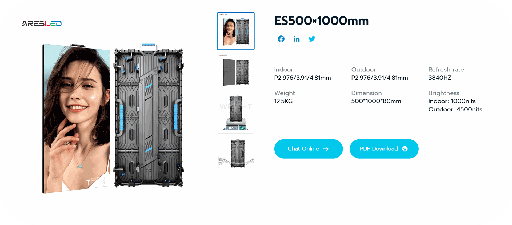 Aresled - Màn hình led kháng muối biển